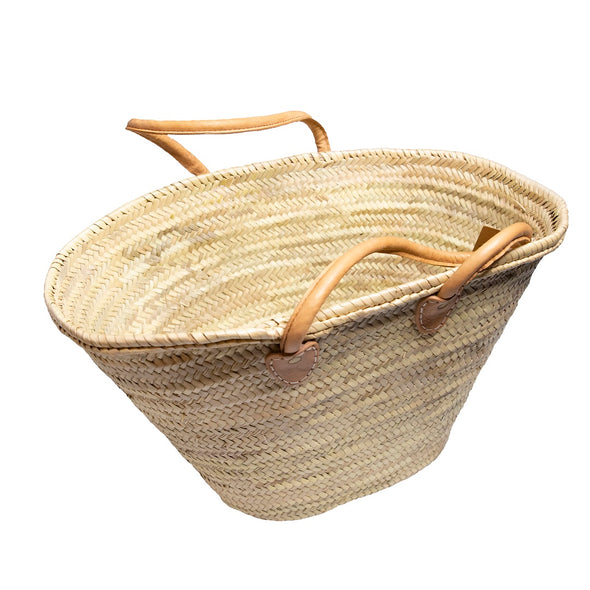 Woven Palm Market Bag